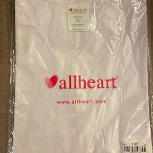 White Scrub Top for Nurses